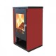 Soba Pe Lemne Verso Theia, Rosu, 9kW | Sobe pe Lemne | Seminee |