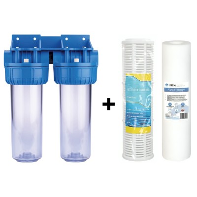 Carcasă filtru apă Senior 10” cu filtre incluse - Rezervoare apa potabila