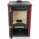 Soba Pe Lemne Verso Theia, Rosu, 9kW | Sobe pe Lemne | Seminee |