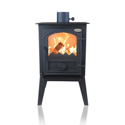 Semineu pe lemne / Soba Pe Lemne Verso 1 LL CID Cu Usa Din Fonta, 7.5kW - Verso