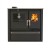 Soba de Gatit Pe Lemne Verso CS Plus Cu Cuptor Din Inox Si Plita Vitroceramica, Fildes, Dreapta, 7.7kW