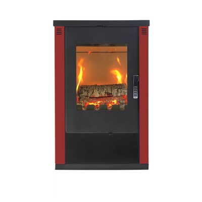 Semineu pe lemne / Soba Pe Lemne Verso Lheia Bordeaux, 7.5 kW - Verso