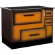 Sobe de Gatit pe Lemne Alfa Plam Alfa 55 Termo Mustard, 5kW | Sobe cu Cuptor | Semineе pe lemne |