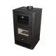 Soba Pe Lemne Prity FG D, Dotat Cu Cuptor Pentru Gatit, 14.2kW | Soba cu Cuptor | Seminee |