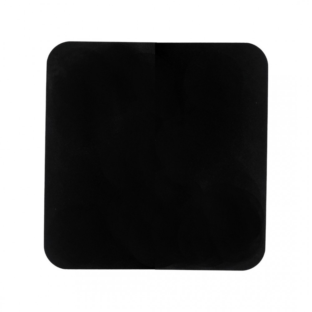 Wood Stove Hearth Pad, Black steel 2mm, Size 98x98cm | Accesorii | Lemne |