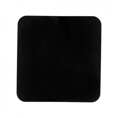 Wood Stove Hearth Pad, Black steel 2mm, Size 98x98cm - Accesorii