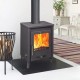 Wood Stove Hearth Pad, Black steel 2mm, Size 98x98cm | Accesorii | Lemne |