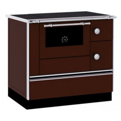 Sobe de Gatit pe Lemne Alfa Plam Alfa 90 H Favorit Brown, 6.4kW - Semineе pe lemne