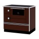 Sobe de Gatit pe Lemne Alfa Plam Alfa 90 H Favorit Maro Dreapta, 6.4kW | Sobe cu Cuptor | Semineе pe lemne |
