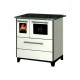 Sobe de Gatit pe Lemne Alfa Plam Donna 70 White Right, 5kW | Sobe cu Cuptor | Semineе pe lemne |
