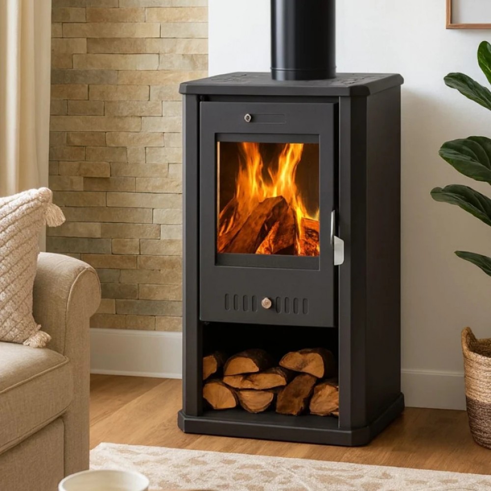 Soba Pe Lemne Balkan Energy Bianca, Putere 8.5kW |  |  |