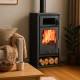 Soba Pe Lemne Balkan Energy Troy, Dotat Cu Cuptor Pentru Gatit, Putere 7.8kW | Sobe pe Lemne | Seminee |