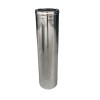 Burlan, Perete Dublu, Inox AISI 304, Drept, Izolat Lungime 1m, Ф100-150