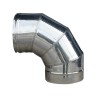 Cot Burlan Pentru Sobe 90°, Otel inox AISI 304, Ф80-Ф350