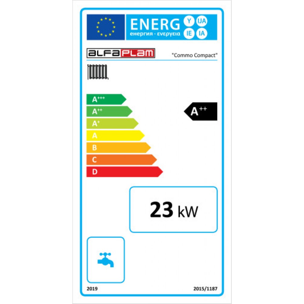 Centrale pe Peleti Alfa Plam Commo Compact, 23kW | Termoseminee Peleti | Sobe Peleti |