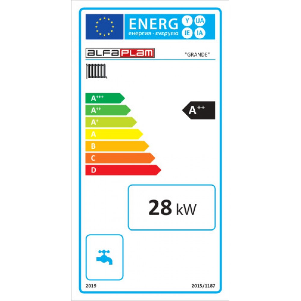 Centrale pe Peleti Alfa Plam Grande, 28kW | Termoseminee Peleti | Sobe Peleti |