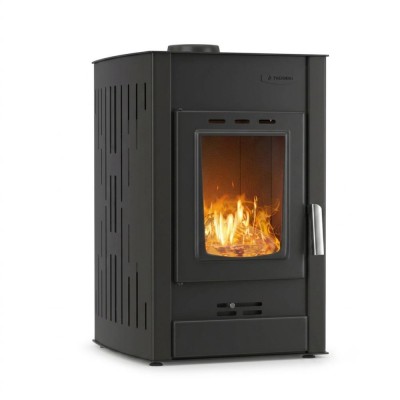 Termosemineu / Soba Tip Centrala Pe Lemne Velmora Fire ATS HYDRO negru, 25kW - Sobe pe Lemne