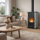 Termosemineu / Soba Tip Centrala Pe Lemne Velmora Fire ATS HYDRO gri, 33kW | Sobe pe Lemne | Semineе pe lemne |