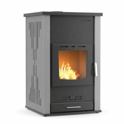 Termosemineu / Soba Tip Centrala Pe Lemne Velmora Fire ATS HYDRO gri, 33kW - Sobe pe Lemne