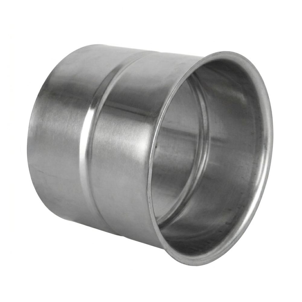 Rozeta Burlan din oțel PARKANEX, Inox, Ø150, Grosime 2mm | Burlane Soba | Cosuri de Fum |