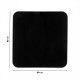 Tabla protectie soba, Oțel negru 2 mm, Dimensiune 80x80cm | Accesorii |  |