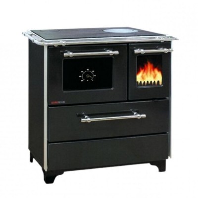 Sobe de Gatit pe Lemne Alfa Plam Donna 70 Antracit, 5kW - Semineе pe lemne