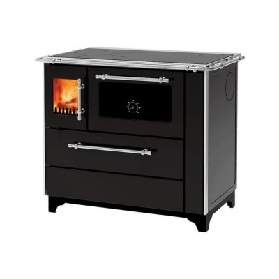 Sobe de Gatit pe Lemne Alfa Plam Donna 90 Antracit, 5kW - Semineе pe lemne