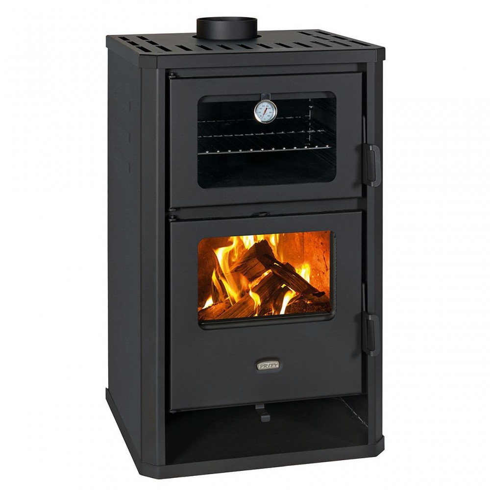 Soba Pe Lemne Prity FG D, Dotat Cu Cuptor Pentru Gatit, 14.2kW | Soba cu Cuptor | Seminee |