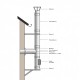 Kit Cos Fum Burlan Izolat Diametro Ф300 (diametru intern), 4.7m | Seturi | Cosuri de Fum |