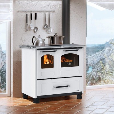 Soba de Gatit Pe Lemne Italiană La Nordica Family 4.5 albă, 7.5kW - Compară produse