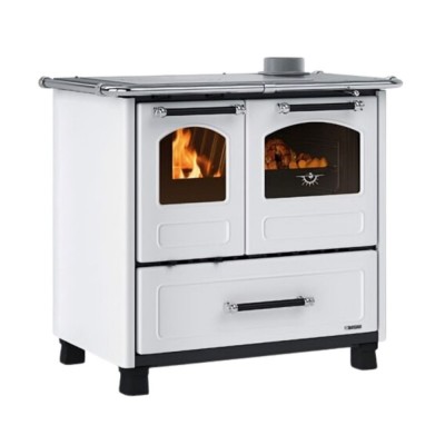 Soba de Gatit Pe Lemne Italiană La Nordica Family 4.5 albă, 7.5kW - Compară produse