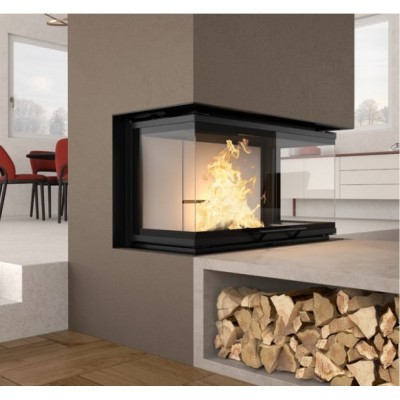 Șemineu italian din fontă pe lemne La Nordica Monoblocco 3LC, 12.0kW - Compară produse