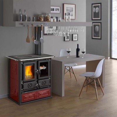 Italiancă sobă de gătit pe lemne La Nordica Rosetta 5.0, 7.9kW - Compară produse