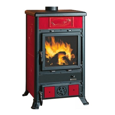 Semineu italian pe lemne La Nordica Rossella R1 rosu, 8,8kW - Compară produse