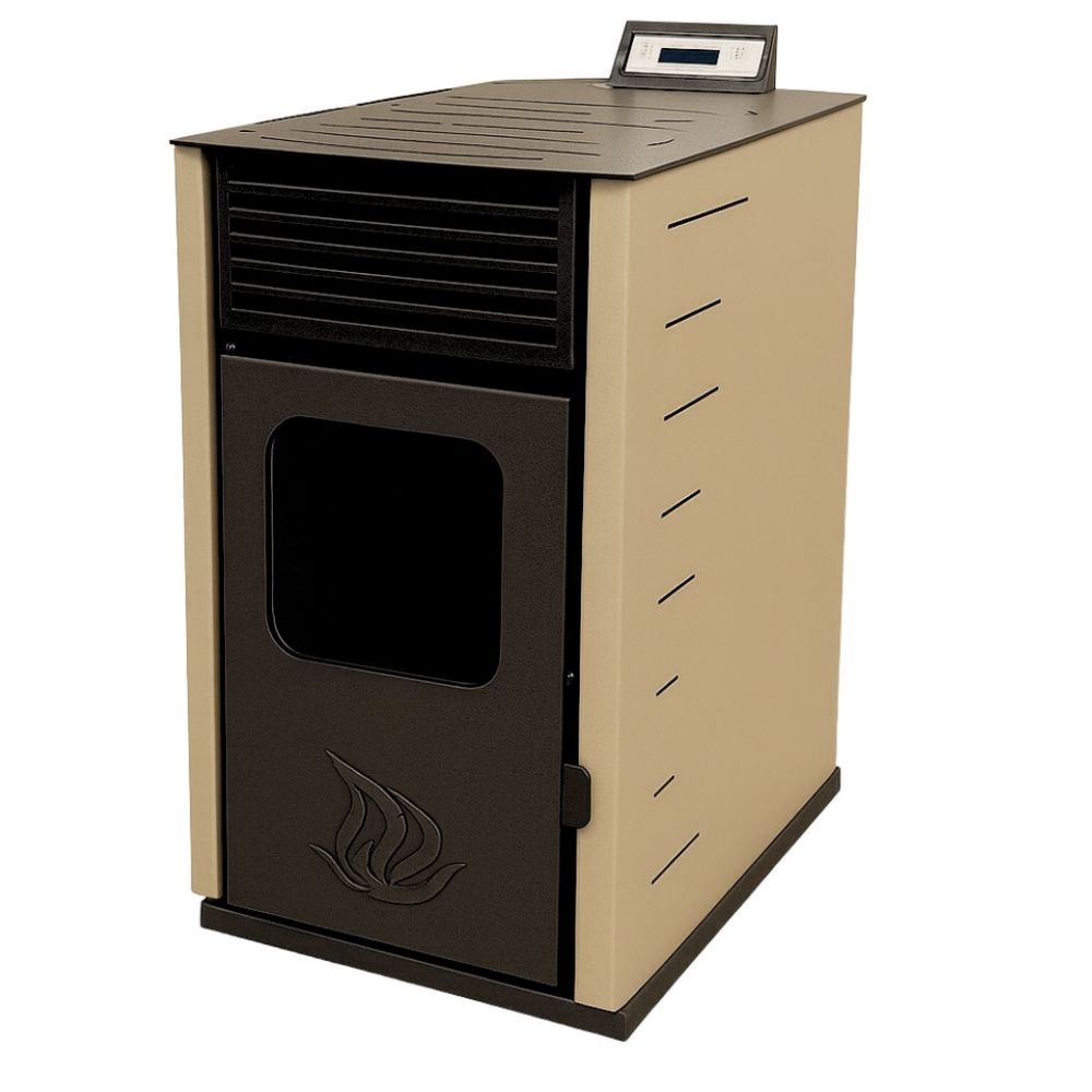 Semineu pe Peleti / Soba pe Peleti Mytherm Angela TA 30 bej, 30kW | Seminee Peleti | Sobe Peleti |