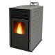 Semineu pe Peleti / Soba pe Peleti Mytherm Angela TA 40 gri, 40kW | Seminee Peleti | Sobe Peleti |
