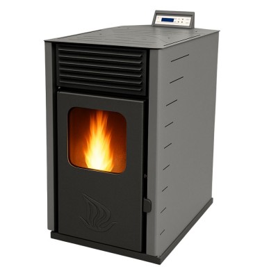 Semineu pe Peleti / Soba pe Peleti Mytherm Angela TA 20 gri, 20kW - Compară produse