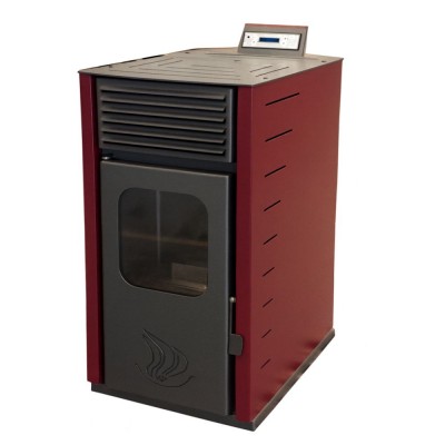 Semineu pe Peleti / Soba pe Peleti Mytherm Angela TA 16 roşu, 16kW - Compară produse