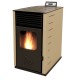 Semineu pe Peleti / Soba pe Peleti Mytherm Angela TA 16 bej, 16kW | Seminee Peleti | Sobe Peleti |