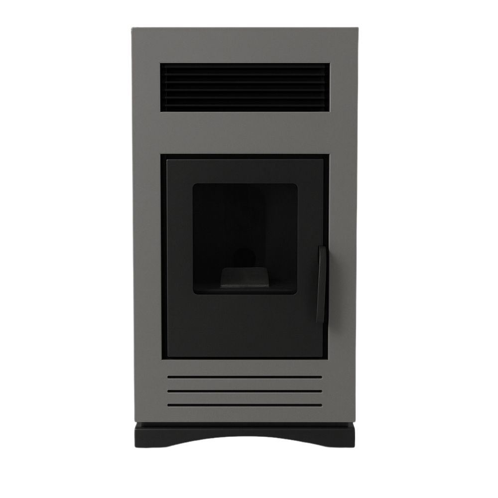 Semineu pe Peleti / Soba pe Peleti Mytherm Angela TA 8 PRO gri, 8kW | Seminee Peleti | Sobe Peleti |