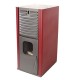 Termosemineu Mytherm IOLI TSA 21 roşu, cu ventilator, 23.5kW | Termoseminee Peleti | Sobe Peleti |