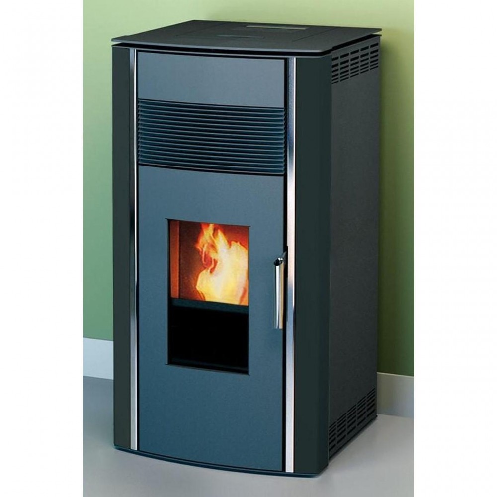 Seminee Peleti cu evacuare directă Alfa Plam Luca Black, 8kW | Seminee Peleti | Sobe Peleti |