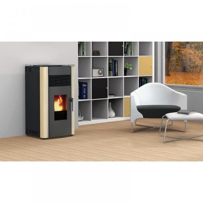 Seminee Peleti cu evacuare directă Alfa Plam Luca, 8kW - Sobe Peleti