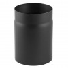 Burlan din oțel negru PARKANEX, Drept, Lungime 0,25m, Ø150, Grosime 2mm