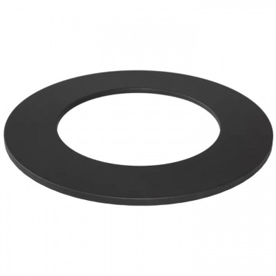 Rozeta Burlan din oțel PARKANEX, Negru, 50mm, Ø150, Grosime 2mm - Burlane Soba