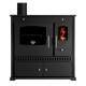 Soba De Gatit Pe Lemne Prometey Perfect Eco cu canalul de fum stâng, 7kW |  |  |