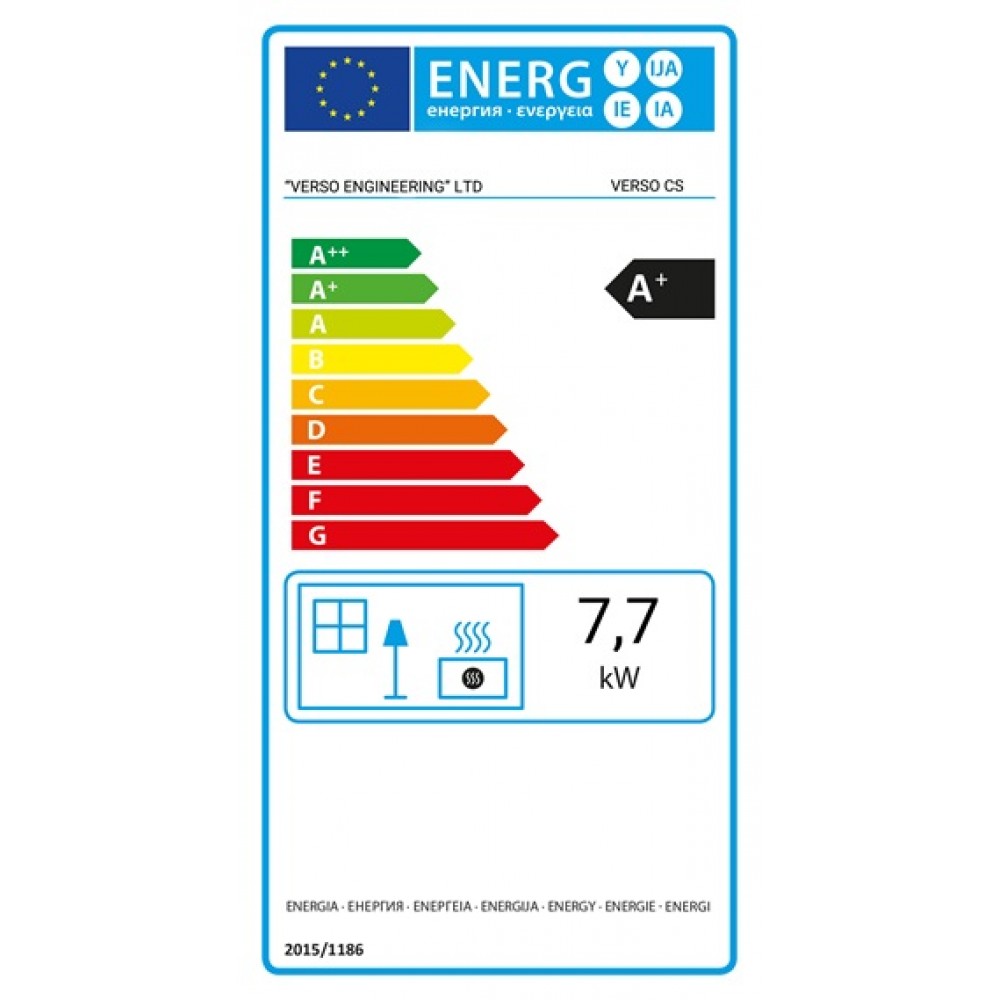 Soba De Gatit Pe Lemne Verso CS, Dotata Cu Cuptor Pentru Gatit Si Plita, Putere 7.7kW | Sobe pe Lemne | Semineе pe lemne |