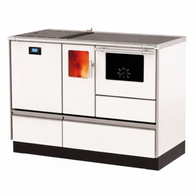 Soba De Gatit Pe Peleti Alfa Plam Alfa Term 20 Pellet Alb, 20kW - Sobe de Gatit pe Peleti