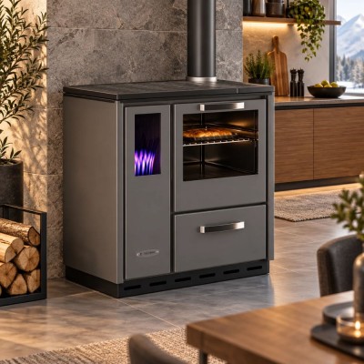 Sobă de gătit pe ulei Balkan Energy MASINA, 10kW - Sobe pe ulei