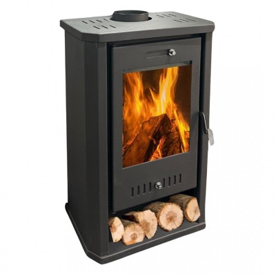 Semineu pe lemne / Soba Pe Lemne Balkan Energy Bianca, Putere 8.5kW - Sobe pe Lemne